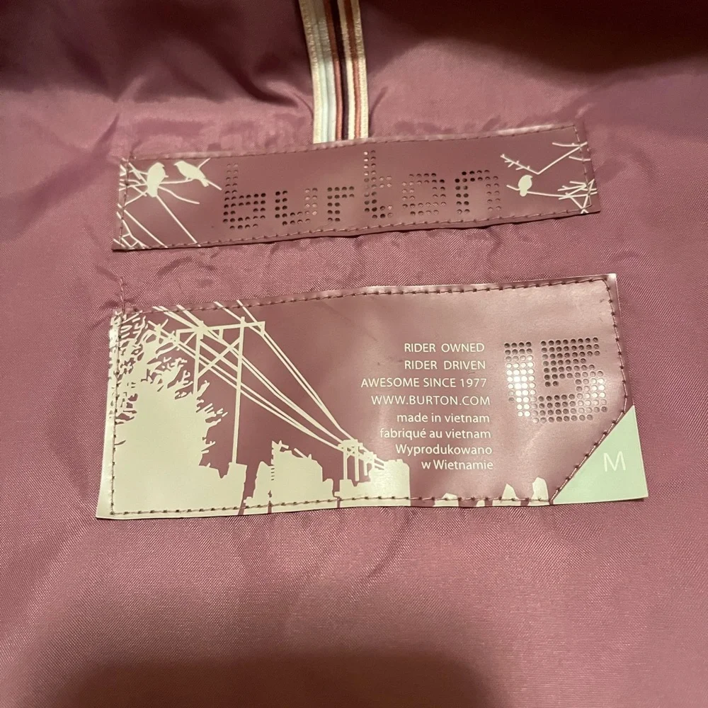 Burton Women's Purple Jacket - Picture 7 of 12